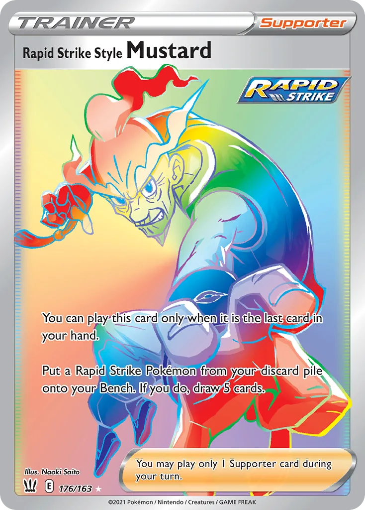 Rapid Strike Style Mustard, Battle Styles #176/163