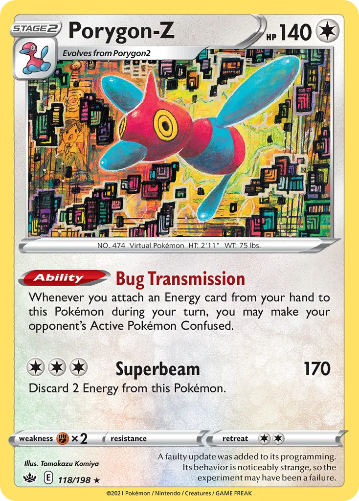 Porygon-Z, Chilling Reign #118/198