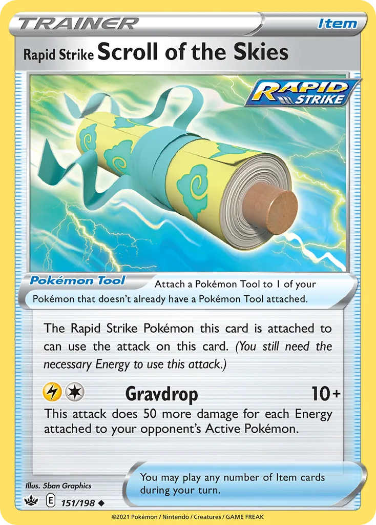 Rapid Strike Scroll of the Skies, Chilling Reign #151/198
