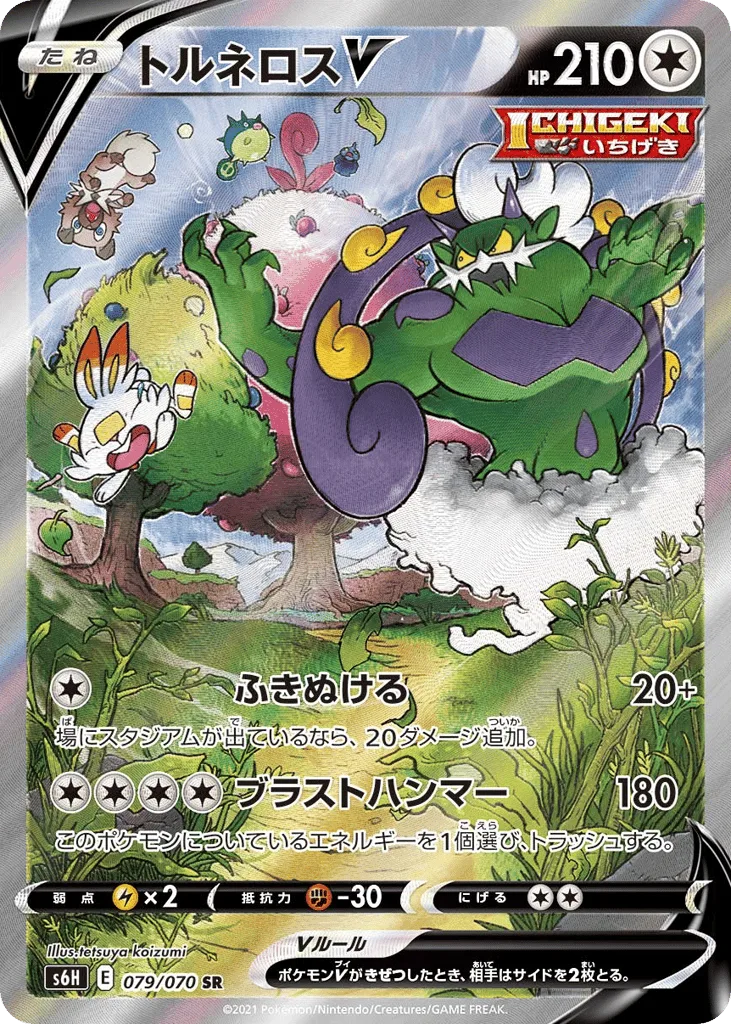 Tornadus V, Silver Lance #079/070