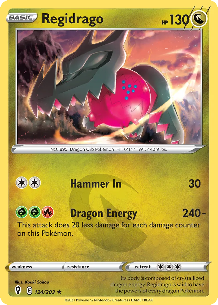 Regidrago, Evolving Skies #124/203