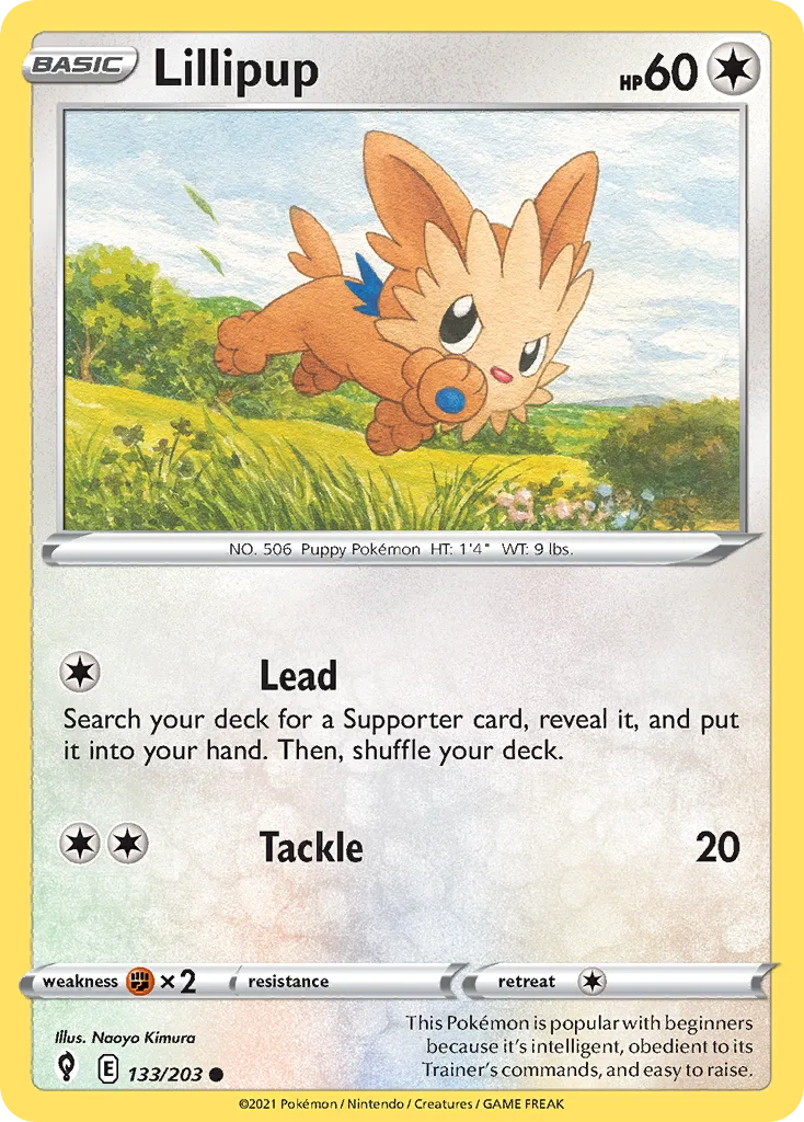 Lillipup, Evolving Skies #133/203