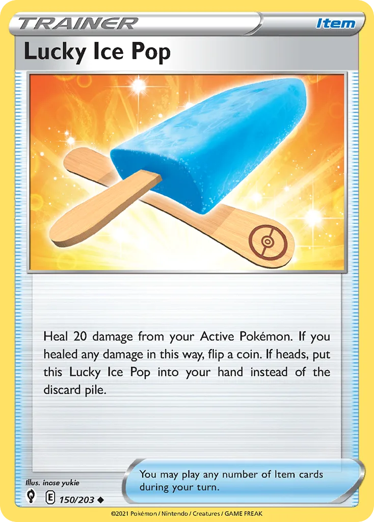 Lucky Ice Pop, Evolving Skies #150/203