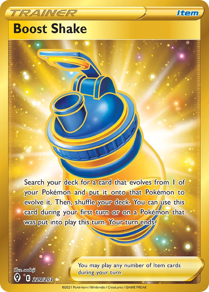 Boost Shake, Evolving Skies #229/203
