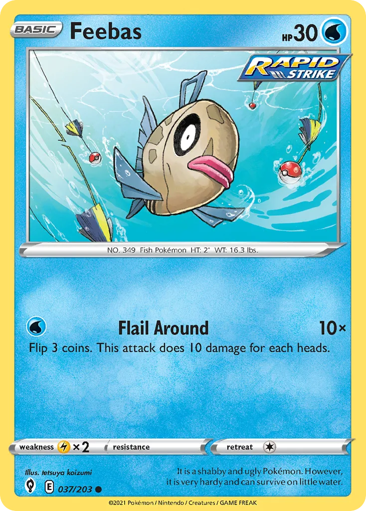 Feebas, Evolving Skies #037/203