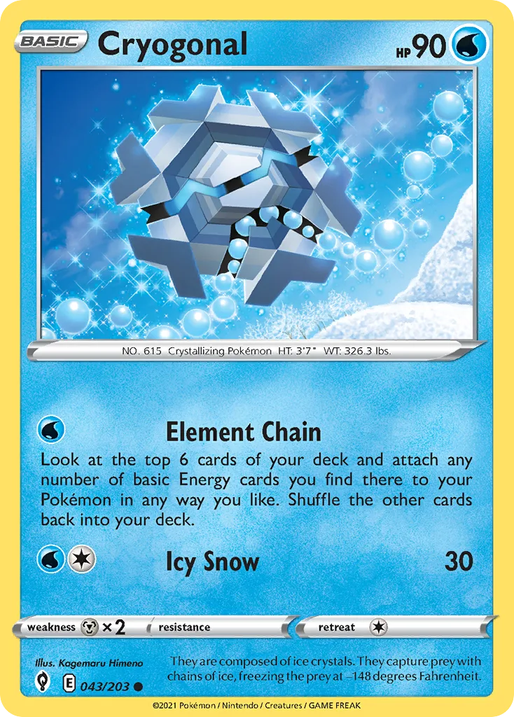 Cryogonal, Evolving Skies #043/203
