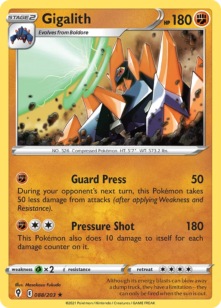 Gigalith, Evolving Skies #088/203
