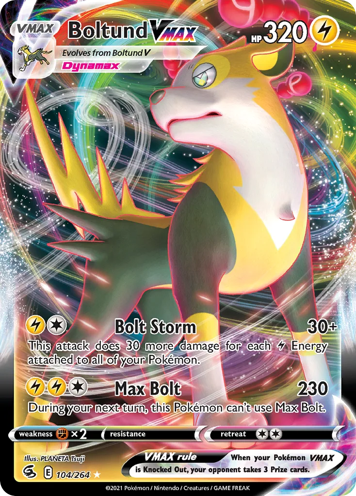 Boltund VMAX, Fusion Strike #104/264