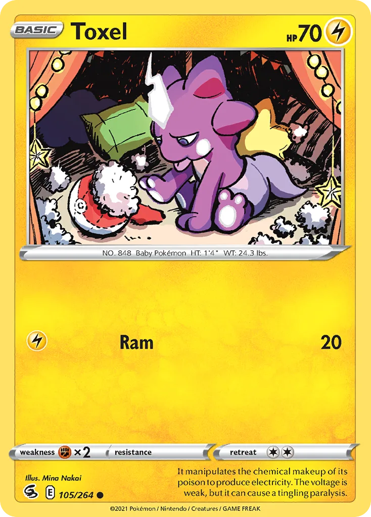 Toxel, Fusion Strike #105/264