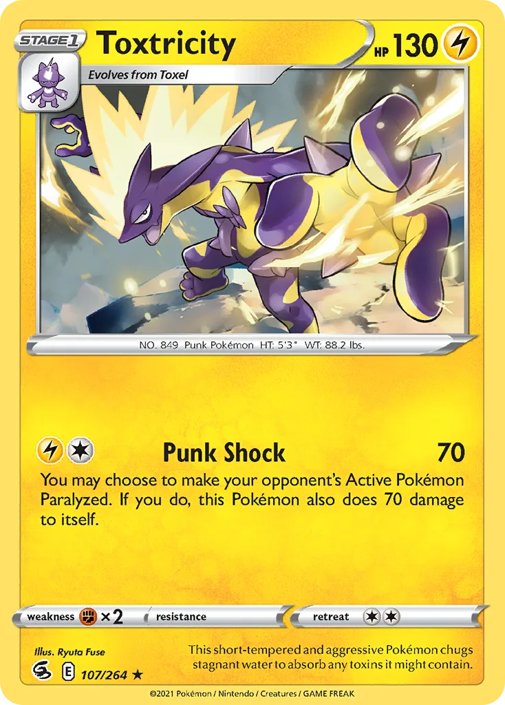 Toxtricity, Fusion Strike #107/264