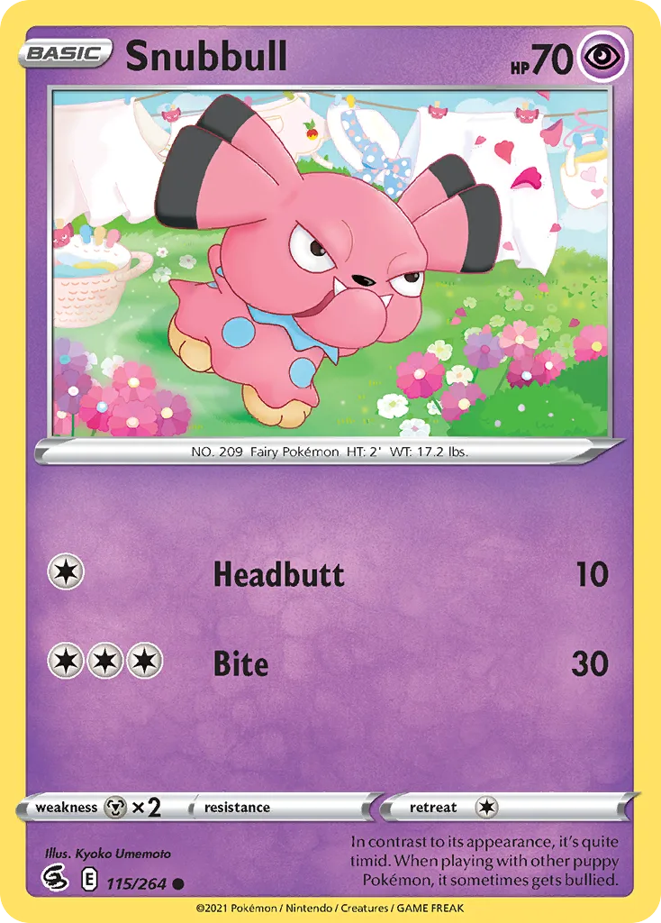 Snubbull, Fusion Strike #115/264