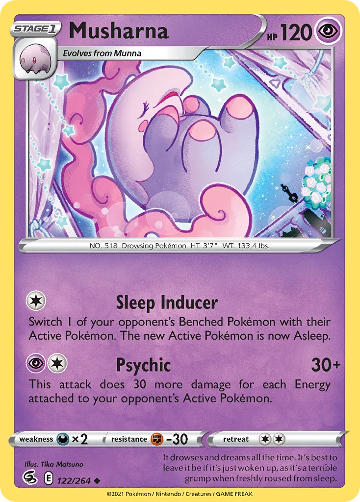 Musharna, Fusion Strike #122/264