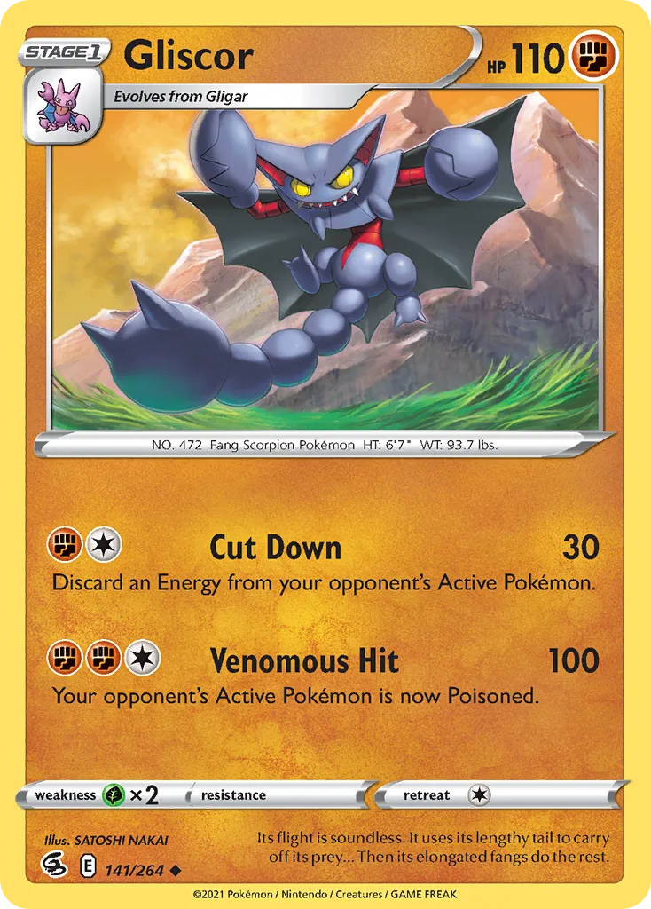 Gliscor, Fusion Strike #141/264