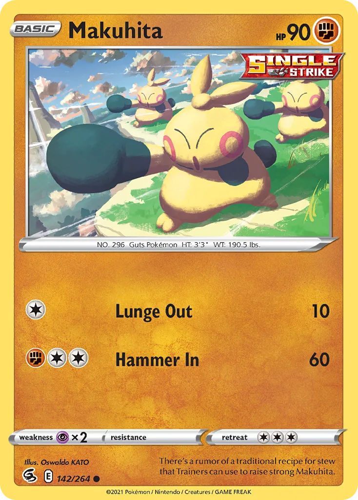 Makuhita, Fusion Strike #142/264