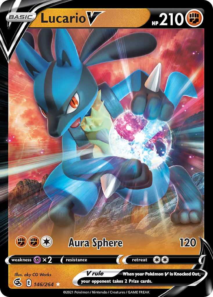 Lucario V, Fusion Strike #146/264