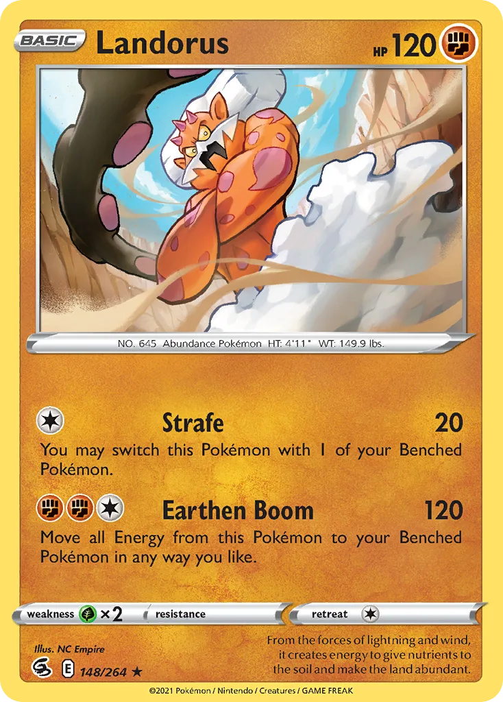 Landorus, Fusion Strike #148/264