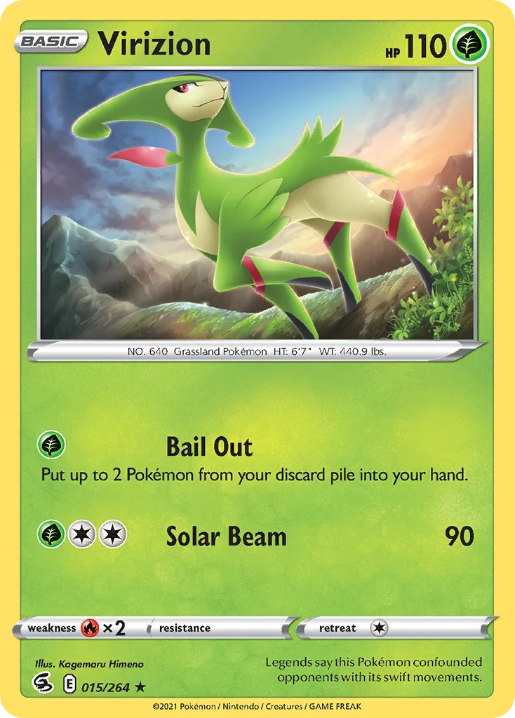 Virizion, Fusion Strike #015/264