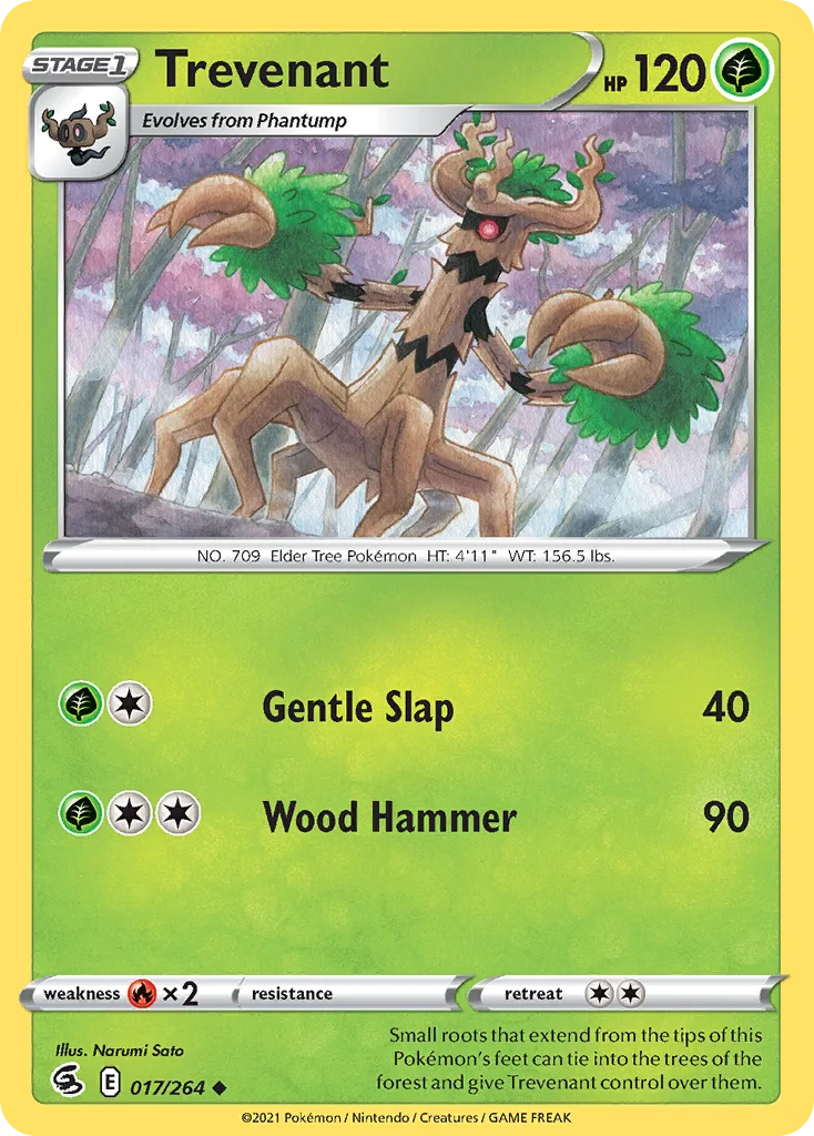 Trevenant, Fusion Strike #017/264