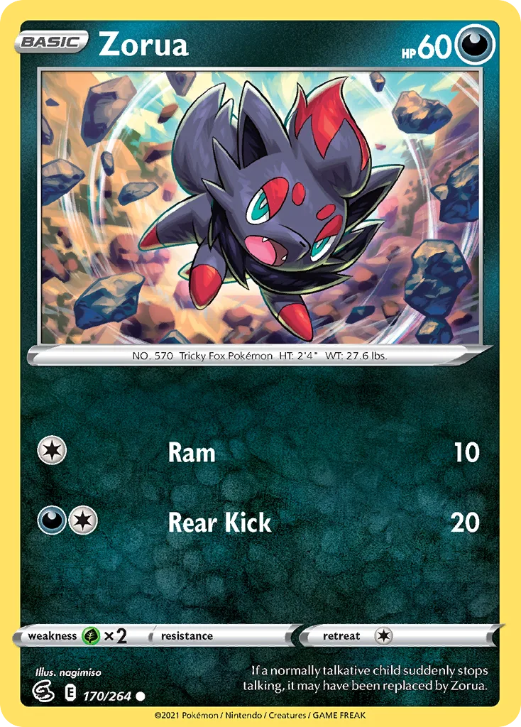 Zorua, Fusion Strike #170/264