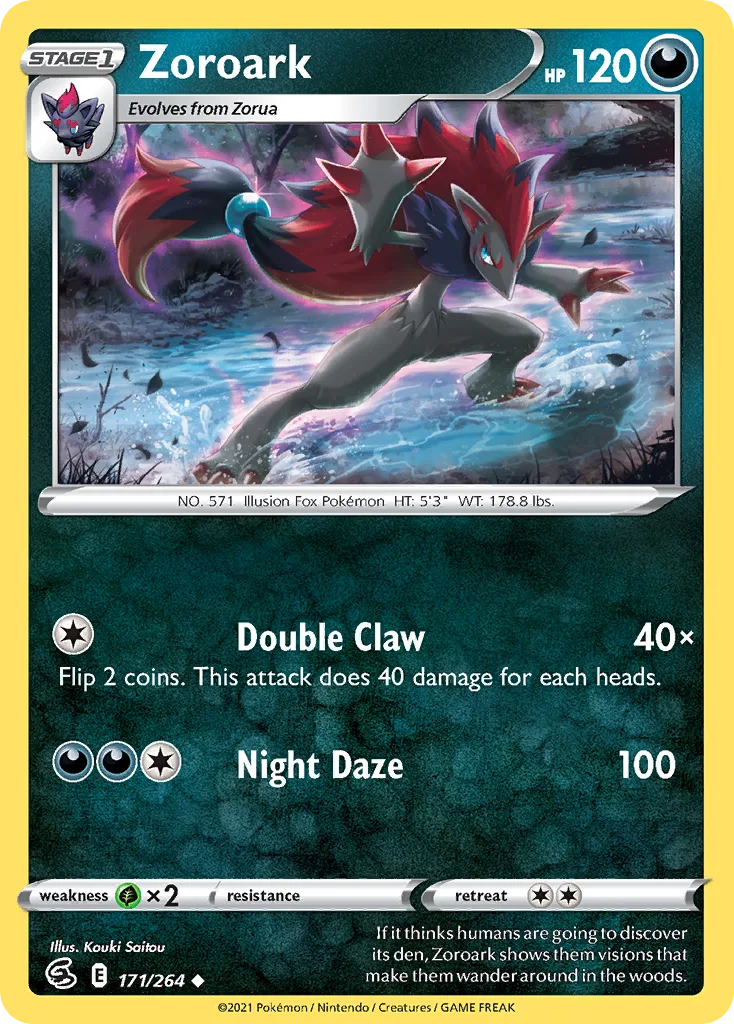 Zoroark, Fusion Strike #171/264