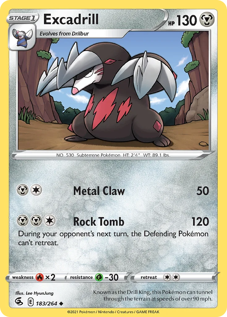 Excadrill, Fusion Strike #183/264