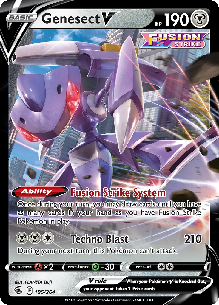 Genesect V, Fusion Strike #185/264
