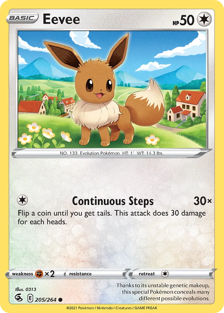 Eevee, Fusion Strike #205/264