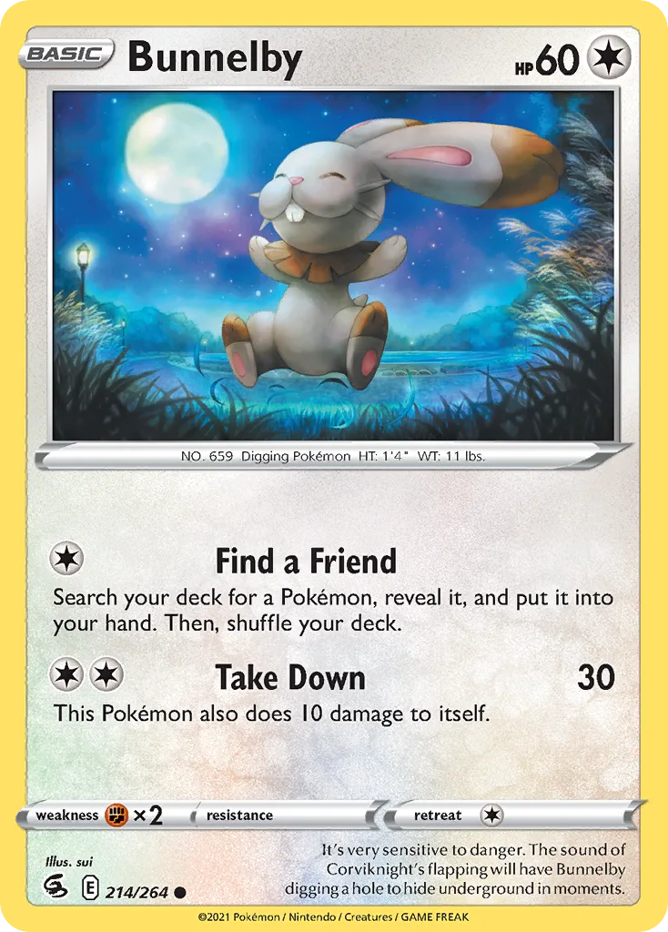 Bunnelby, Fusion Strike #214/264