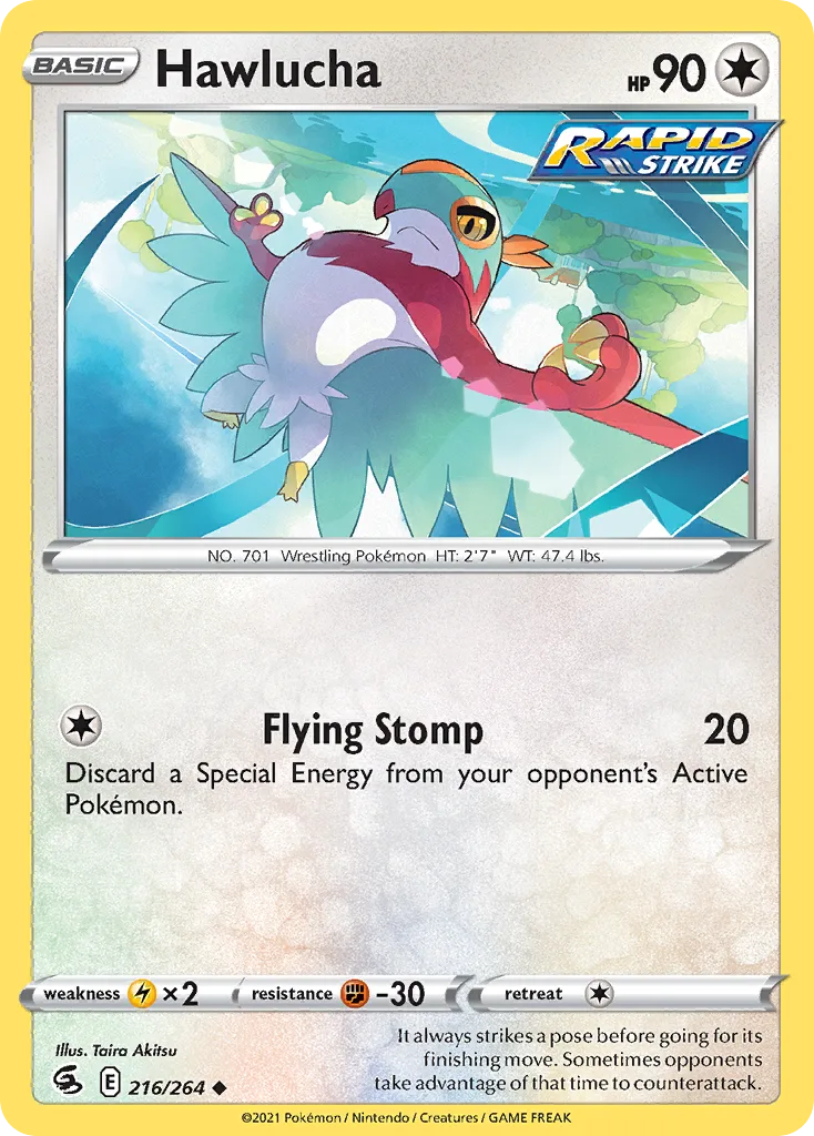 Hawlucha, Fusion Strike #216/264