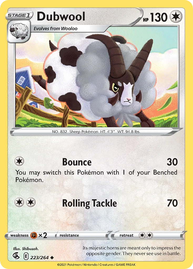 Dubwool, Fusion Strike #223/264