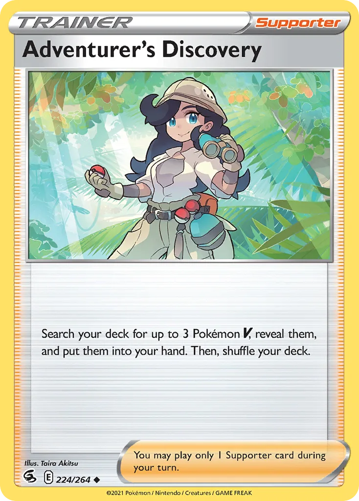 Adventurer's Discovery, Fusion Strike #224/264