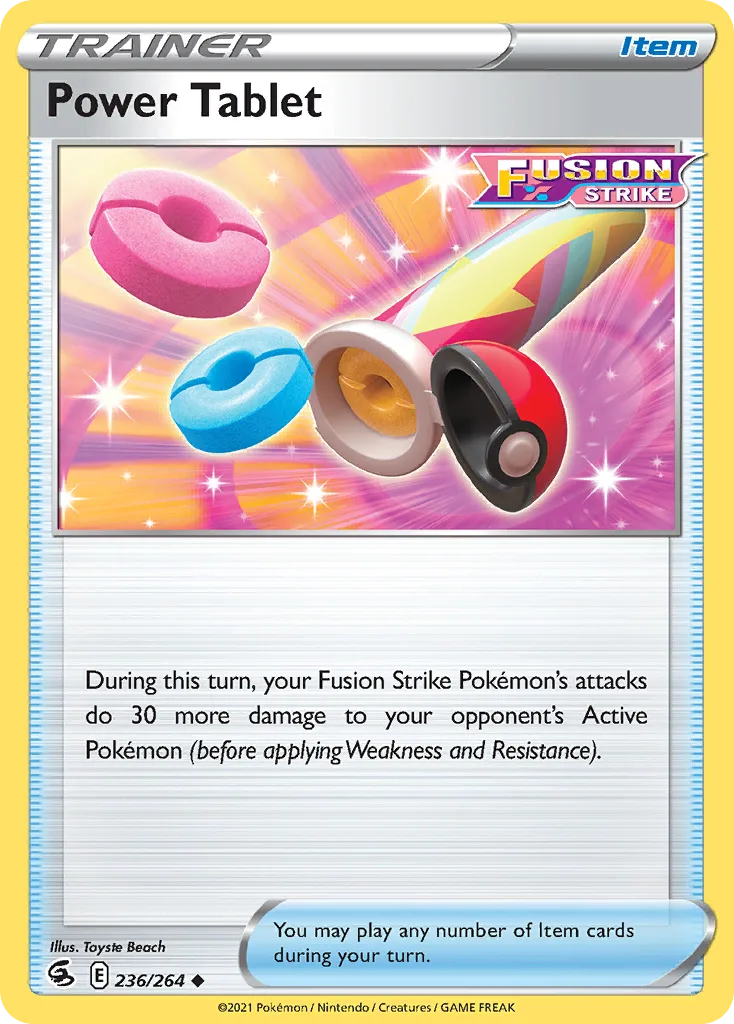 Power Tablet, Fusion Strike #236/264