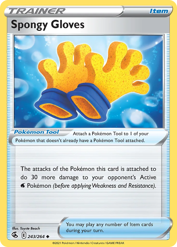 Spongy Gloves, Fusion Strike #243/264