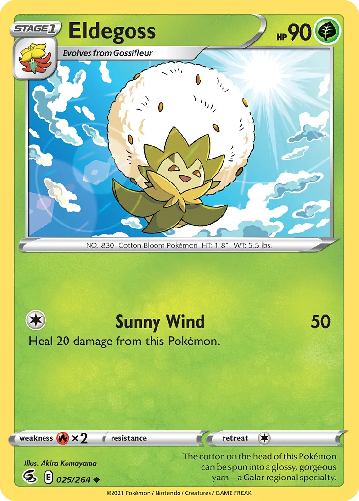 Eldegoss, Fusion Strike #025/264