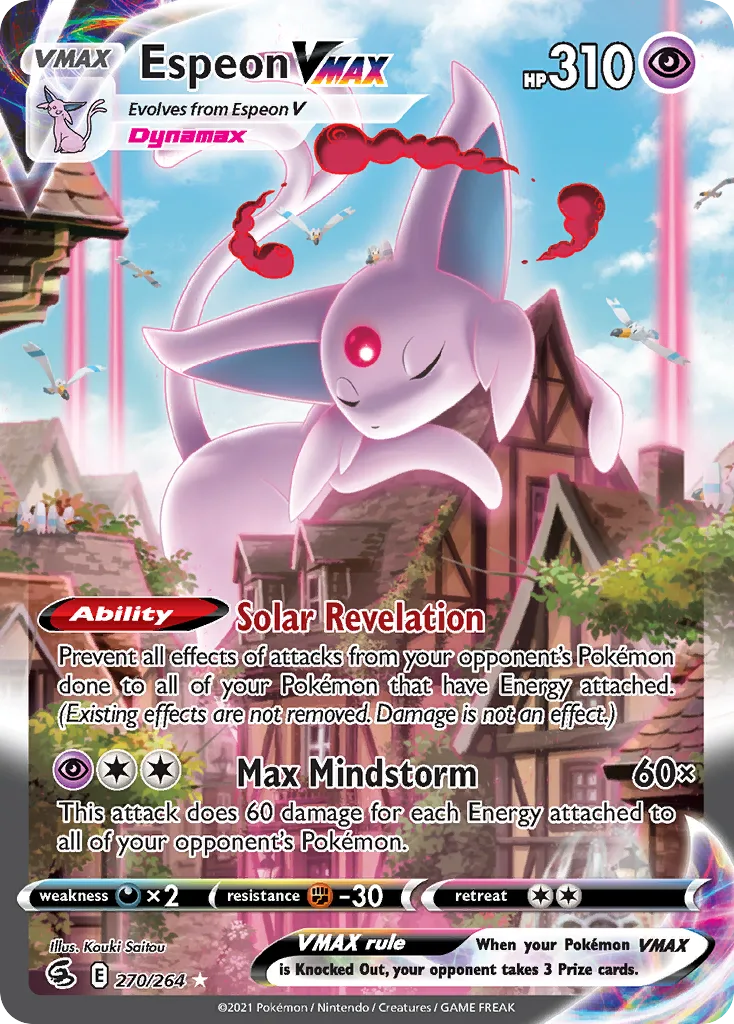 Espeon VMAX, Fusion Strike #270/264