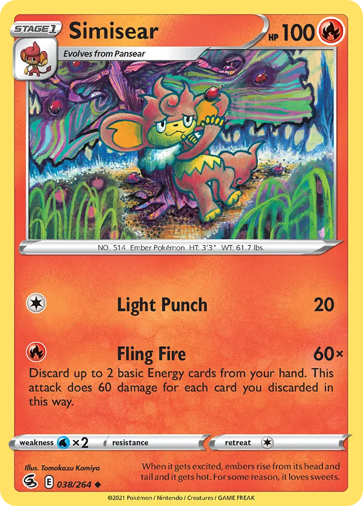 Simisear, Fusion Strike #038/264