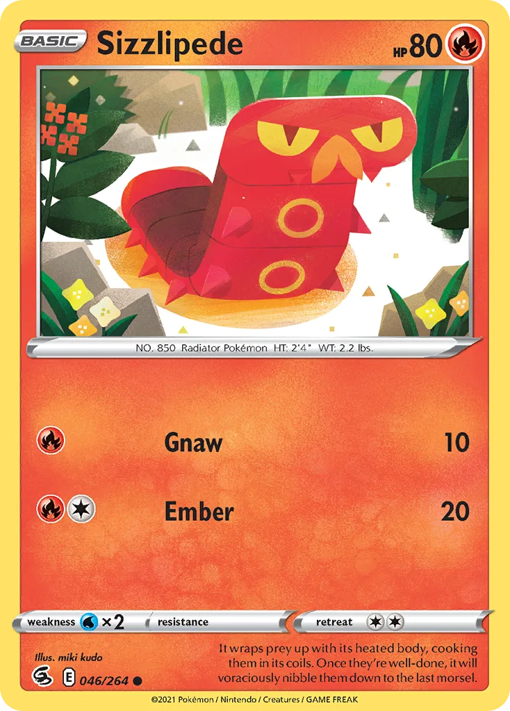 Sizzlipede, Fusion Strike #046/264