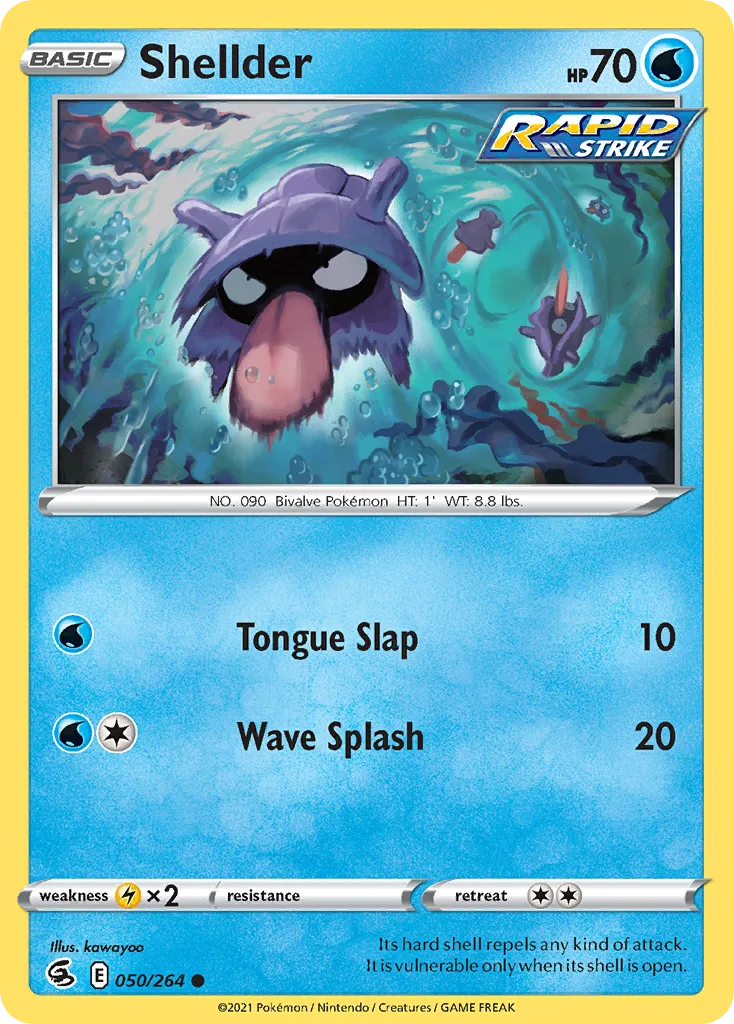 Shellder, Fusion Strike #050/264