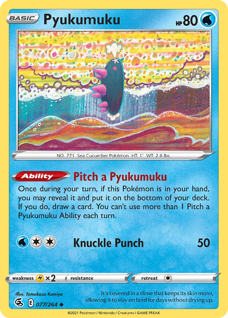 Pyukumuku, Fusion Strike #077/264