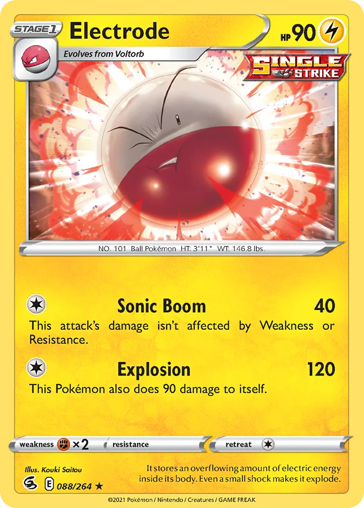 Electrode, Fusion Strike #088/264