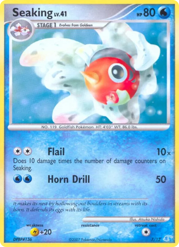 Seaking, DP Trainer Kit Manaphy #7/12