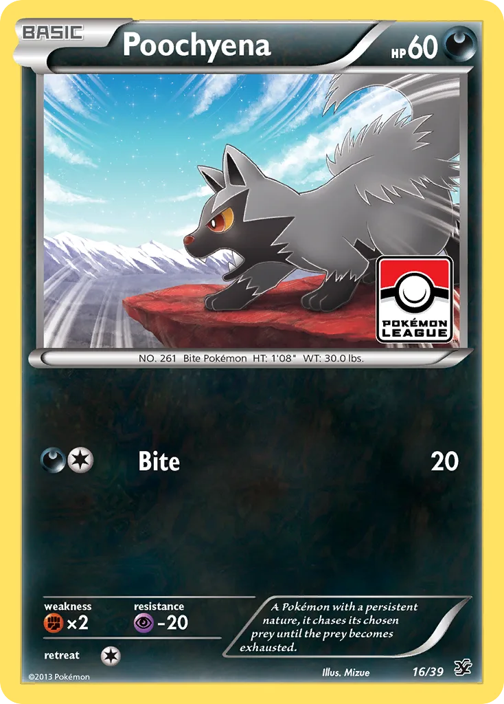 Poochyena, Kalos Starter Set #16/39