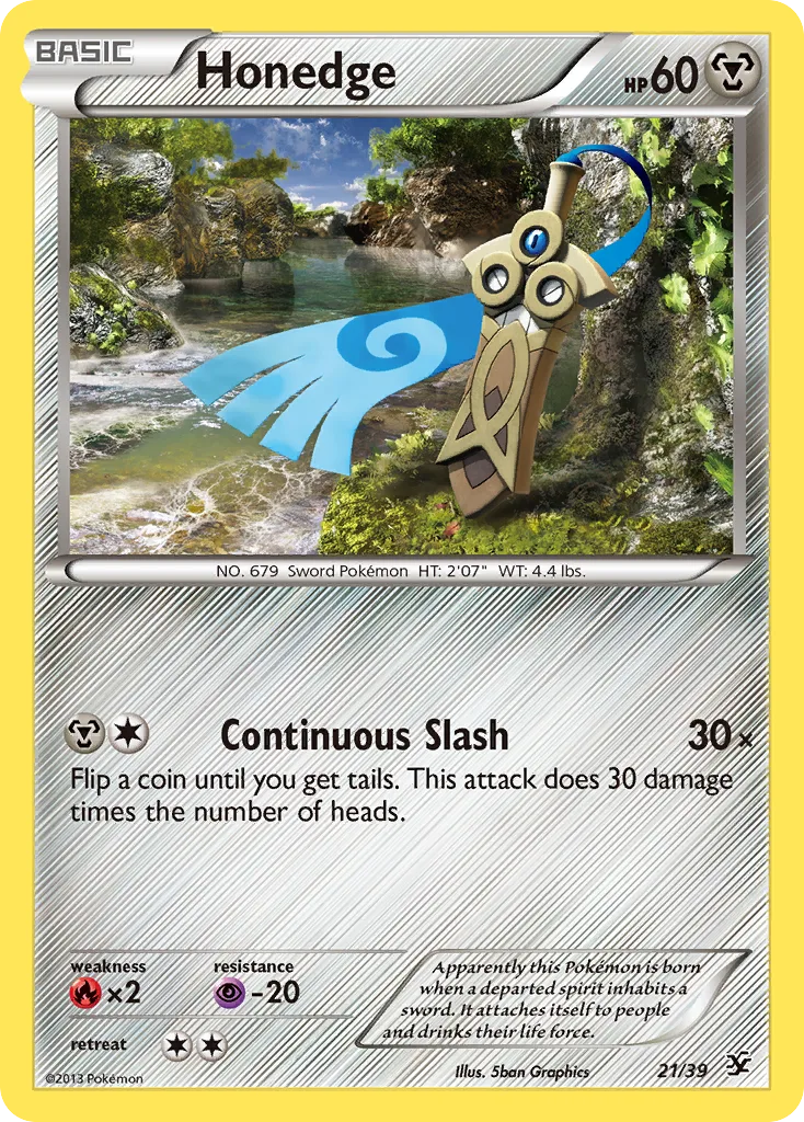 Honedge, Kalos Starter Set #21/39