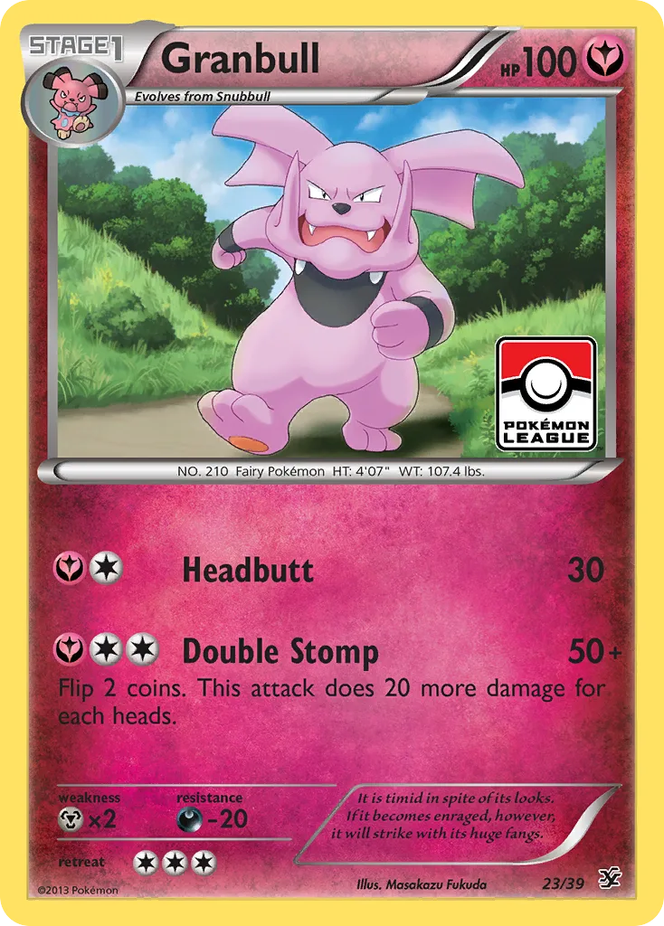 Granbull, Kalos Starter Set #23/39