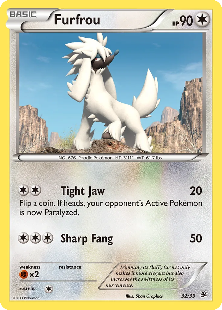 Furfrou, Kalos Starter Set #32/39