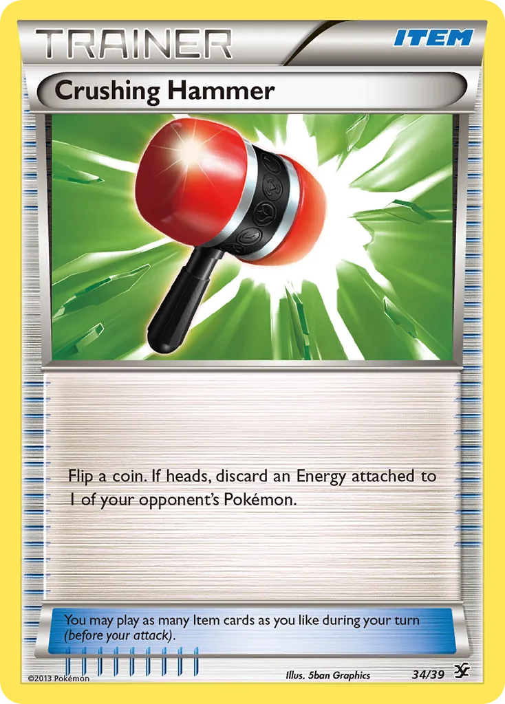 Crushing Hammer, Kalos Starter Set #34/39
