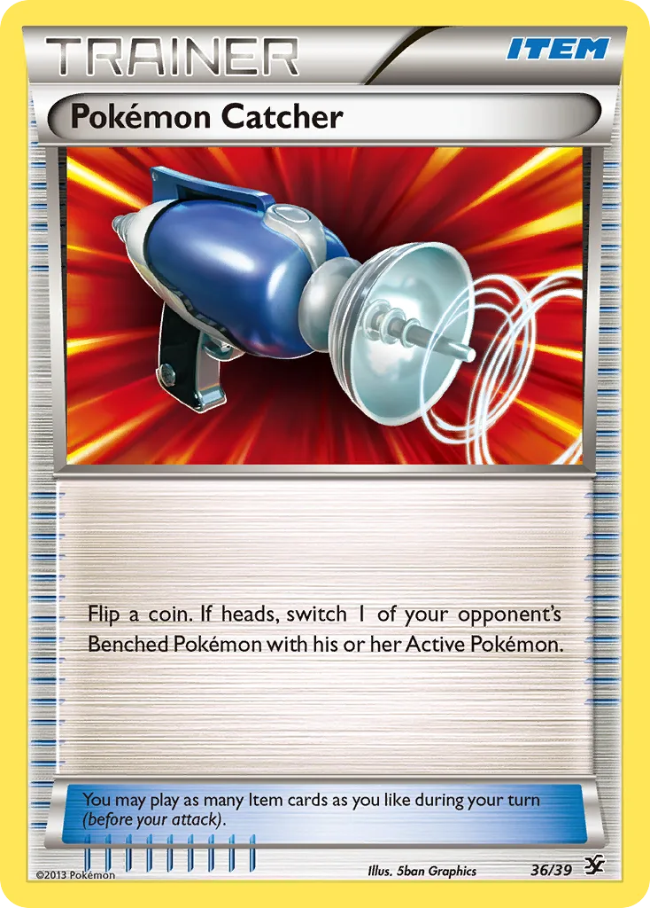 Pokémon Catcher, Kalos Starter Set #36/39