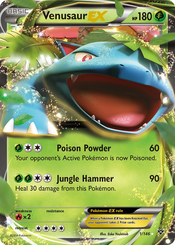 Venusaur-EX, XY #1/146