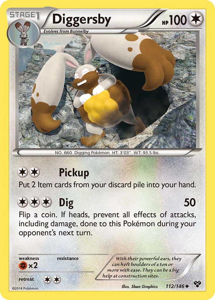 Diggersby, XY #112/146