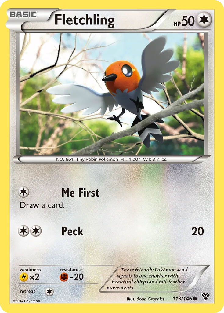 Fletchling, XY #113/146